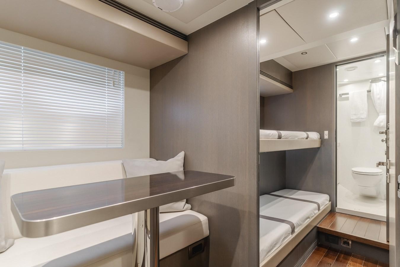a bathroom with a bathtub and toilet aboard GYRFALCON Yacht for Sale