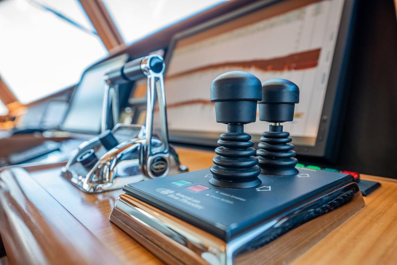 a machine on the counter aboard BEBA Yacht for Sale