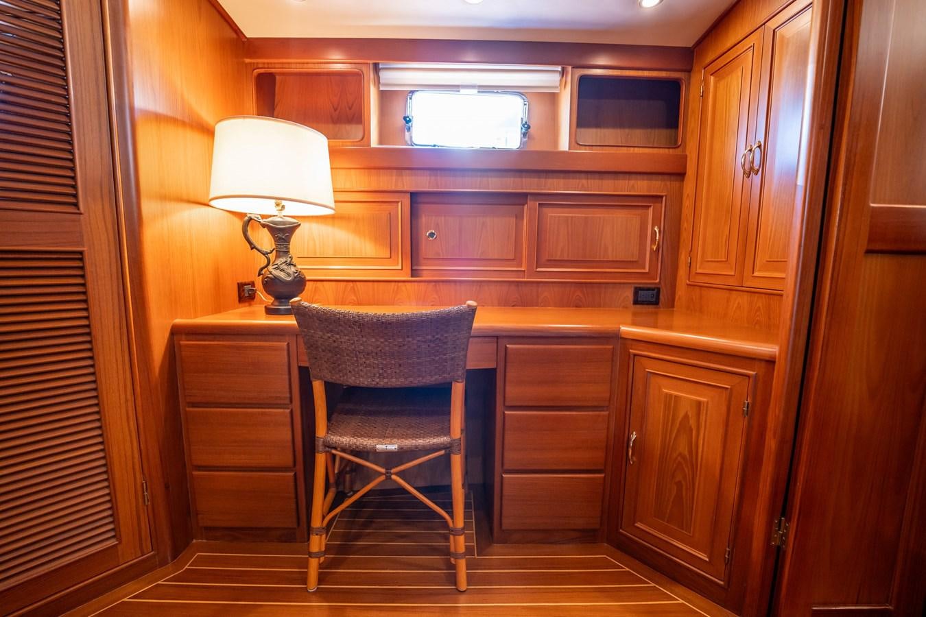 a chair in a kitchen aboard BEBA Yacht for Sale