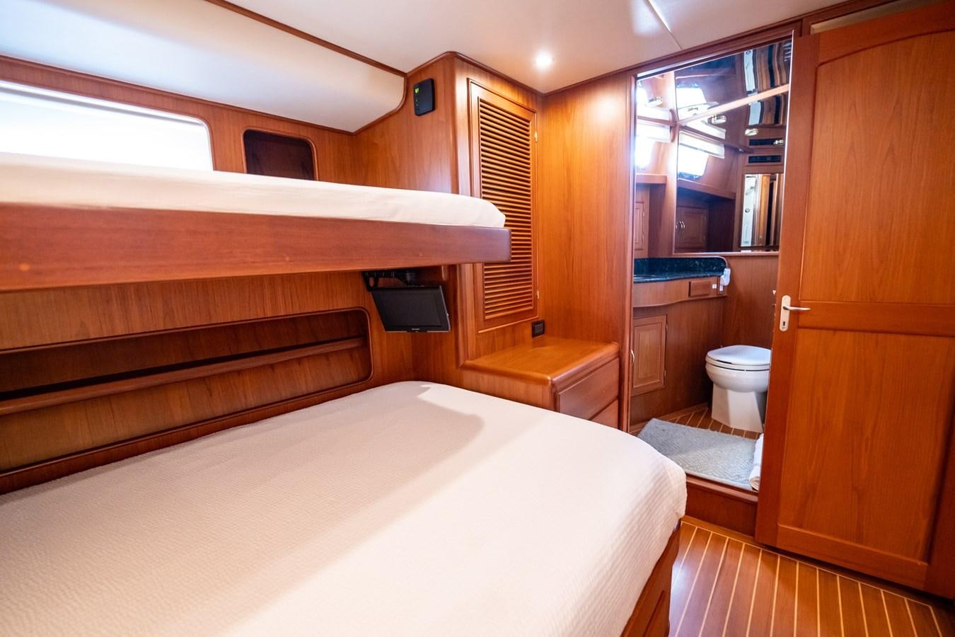 a bathroom with a tub and toilet aboard BEBA Yacht for Sale
