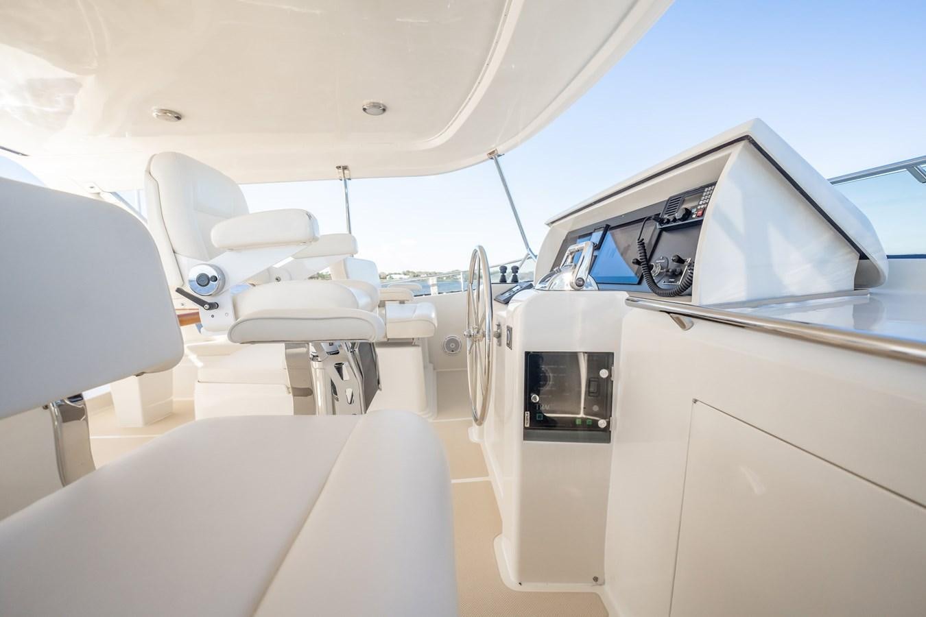 the inside of a plane aboard BEBA Yacht for Sale