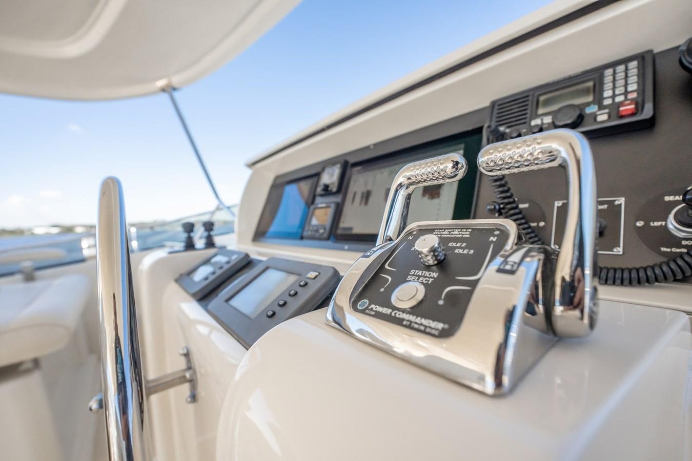 the inside of a car aboard BEBA Yacht for Sale