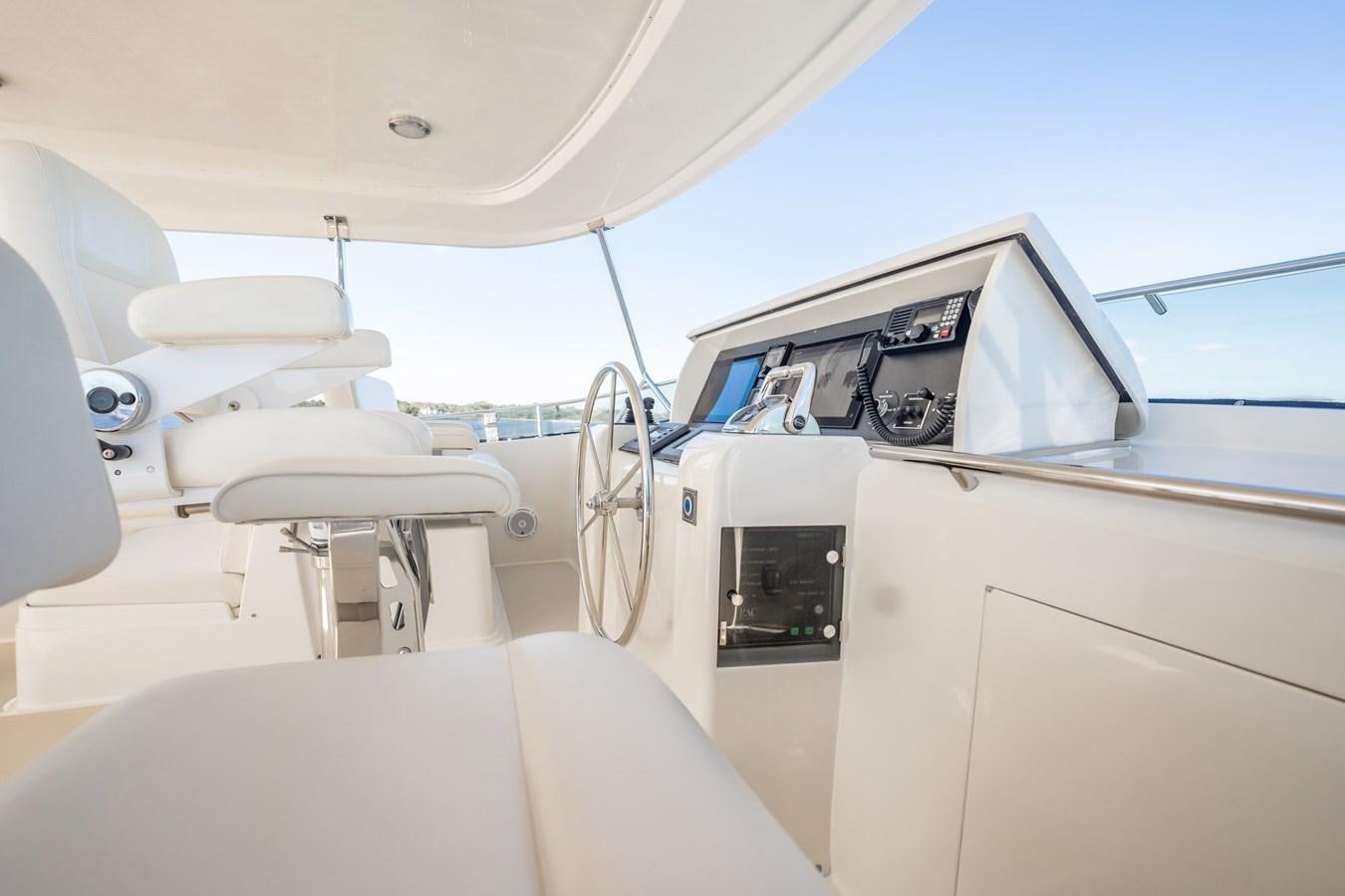 the inside of a plane aboard BEBA Yacht for Sale
