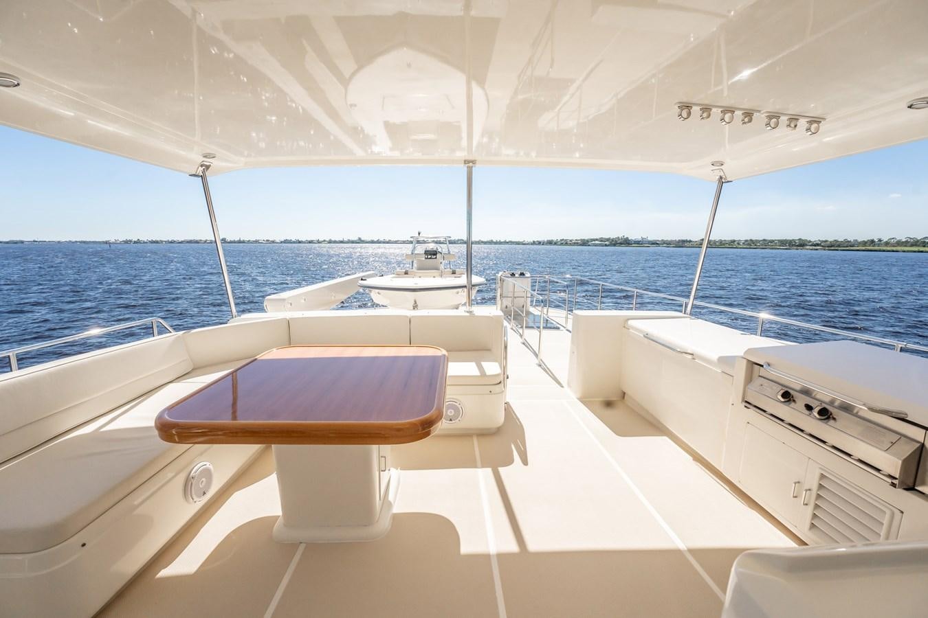 a boat on the water aboard BEBA Yacht for Sale