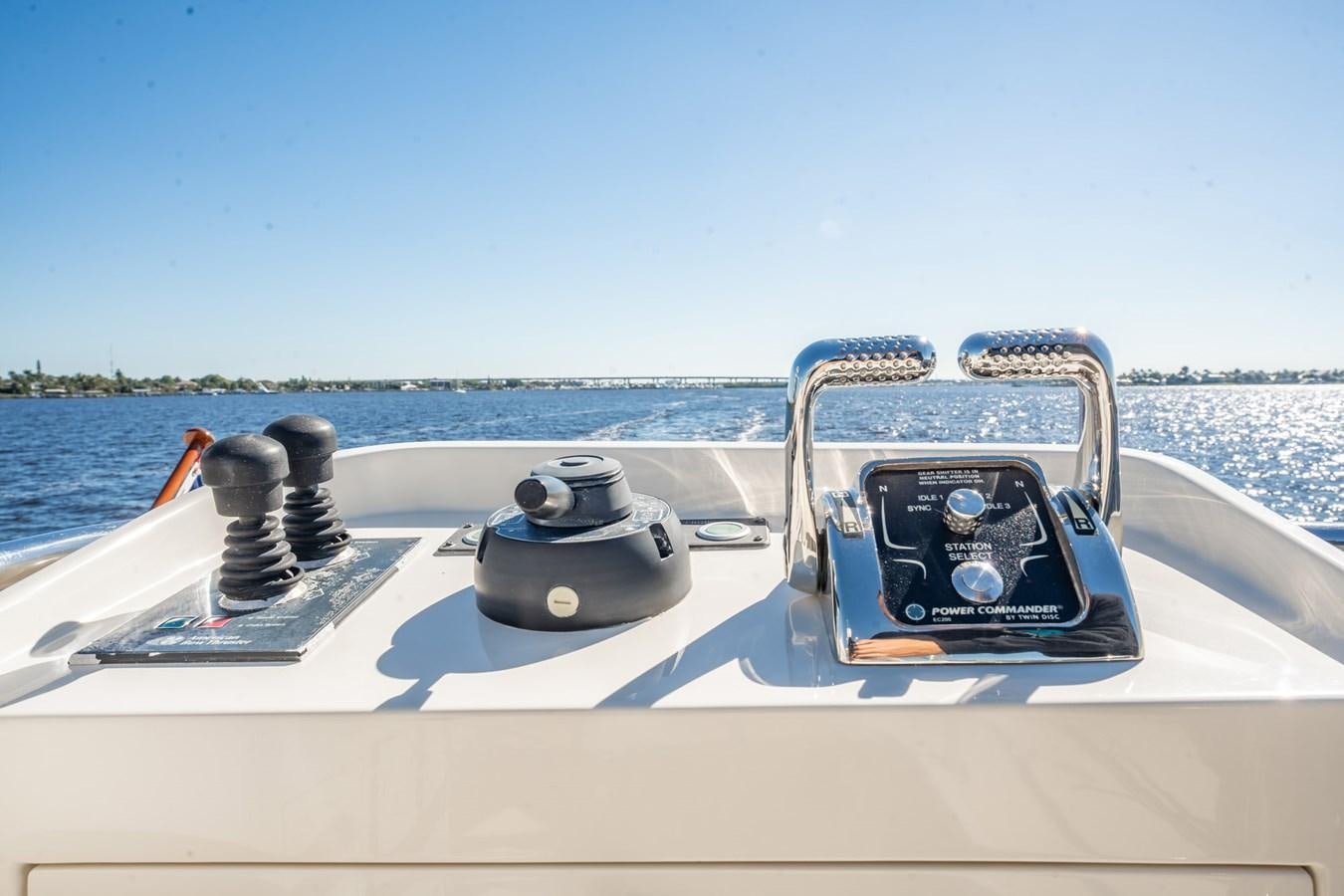 a boat with a steering wheel aboard BEBA Yacht for Sale