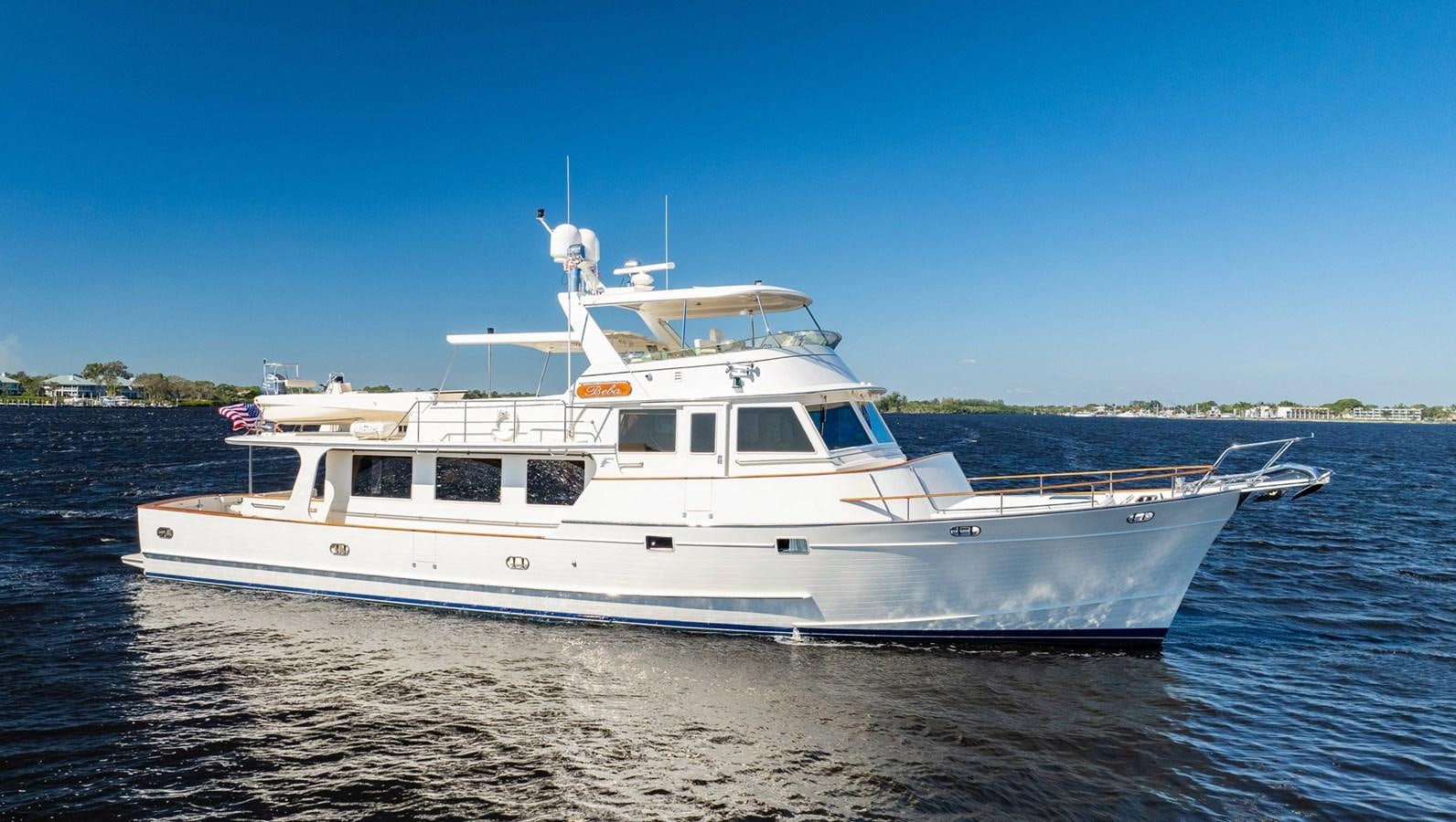 a boat on the water aboard BEBA Yacht for Sale