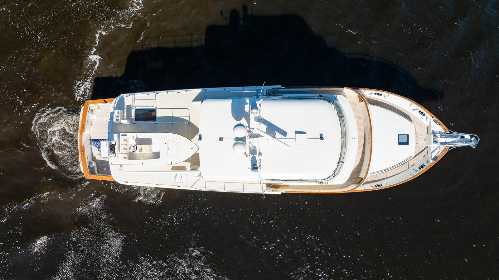 a space ship in outer space aboard BEBA Yacht for Sale