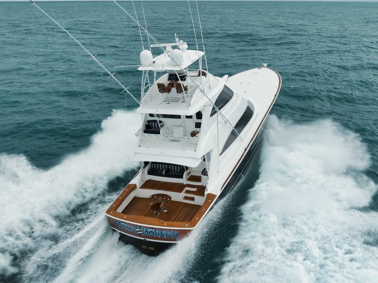 a boat on the water aboard COOKIE MONSTER Yacht for Sale