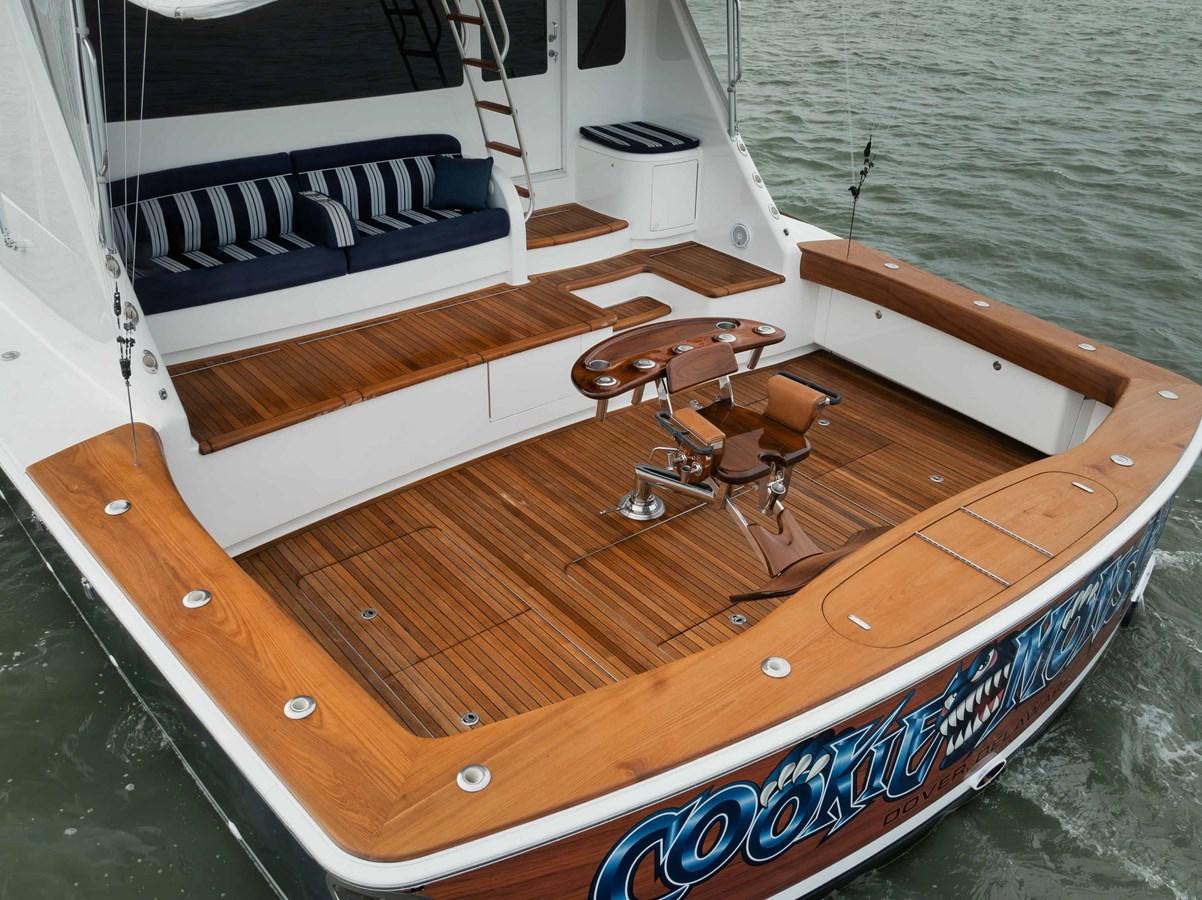a boat on the water aboard COOKIE MONSTER Yacht for Sale