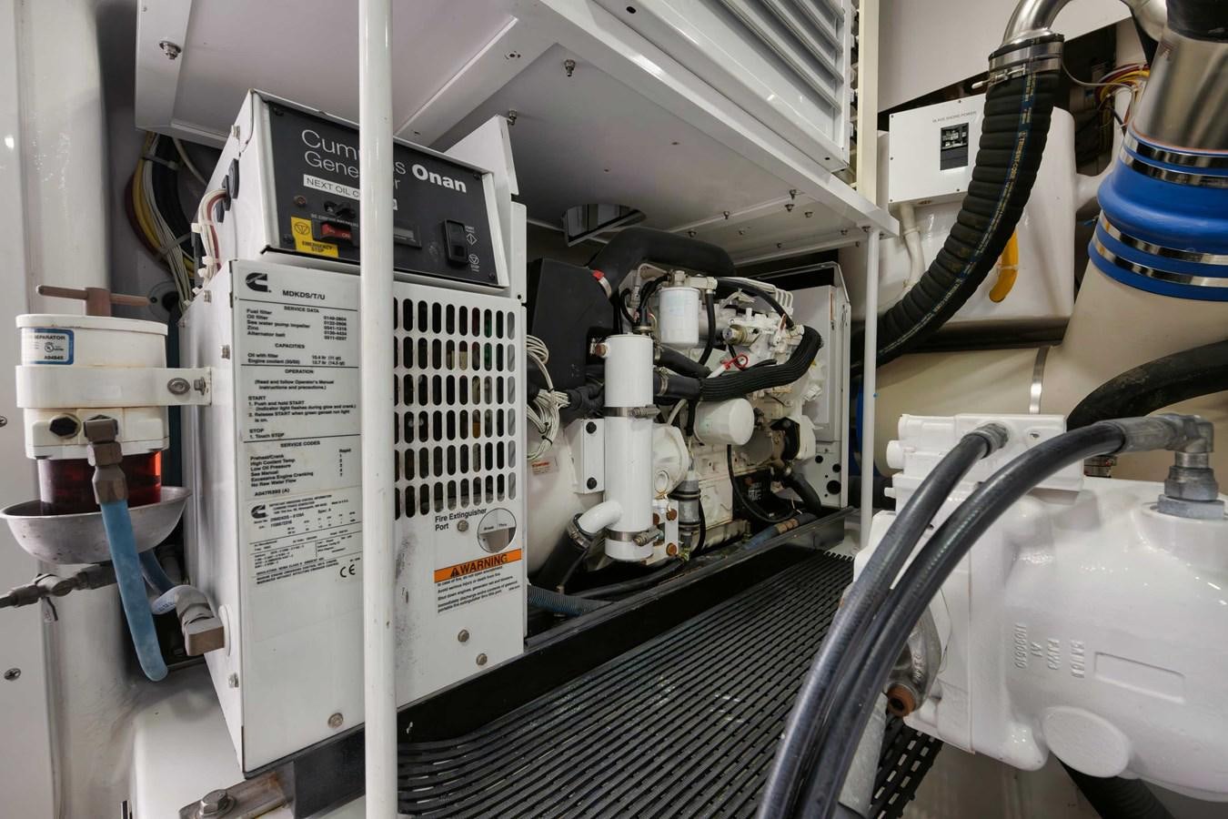 a machine with a piece of paper in it aboard COOKIE MONSTER Yacht for Sale