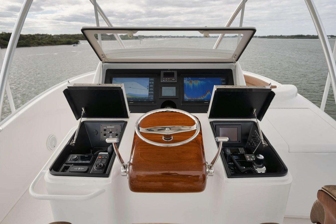 a group of electronic devices on a boat aboard COOKIE MONSTER Yacht for Sale