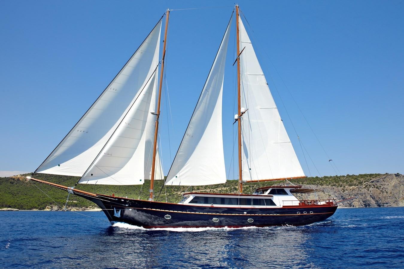 a boat on the water aboard IRAKLIS L Yacht for Sale