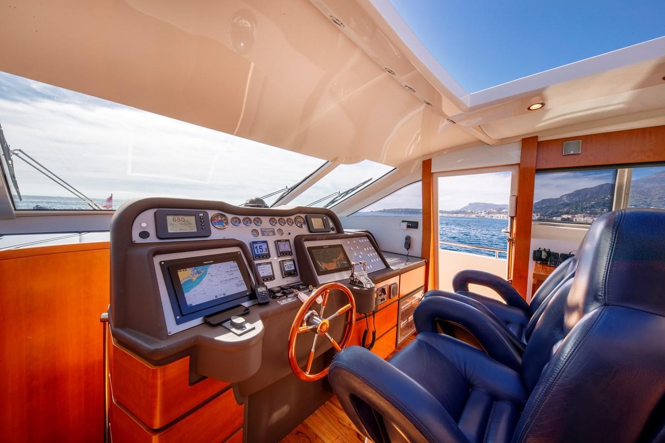 inside of a bus aboard TRUE AUSTRIAN Yacht for Sale