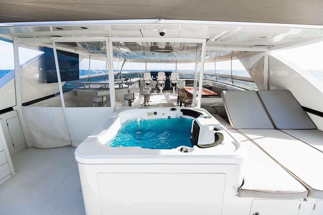 a room with a pool aboard SEE WORTHY Yacht for Sale
