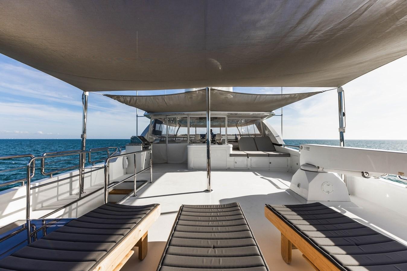 a boat on the water aboard SEE WORTHY Yacht for Sale
