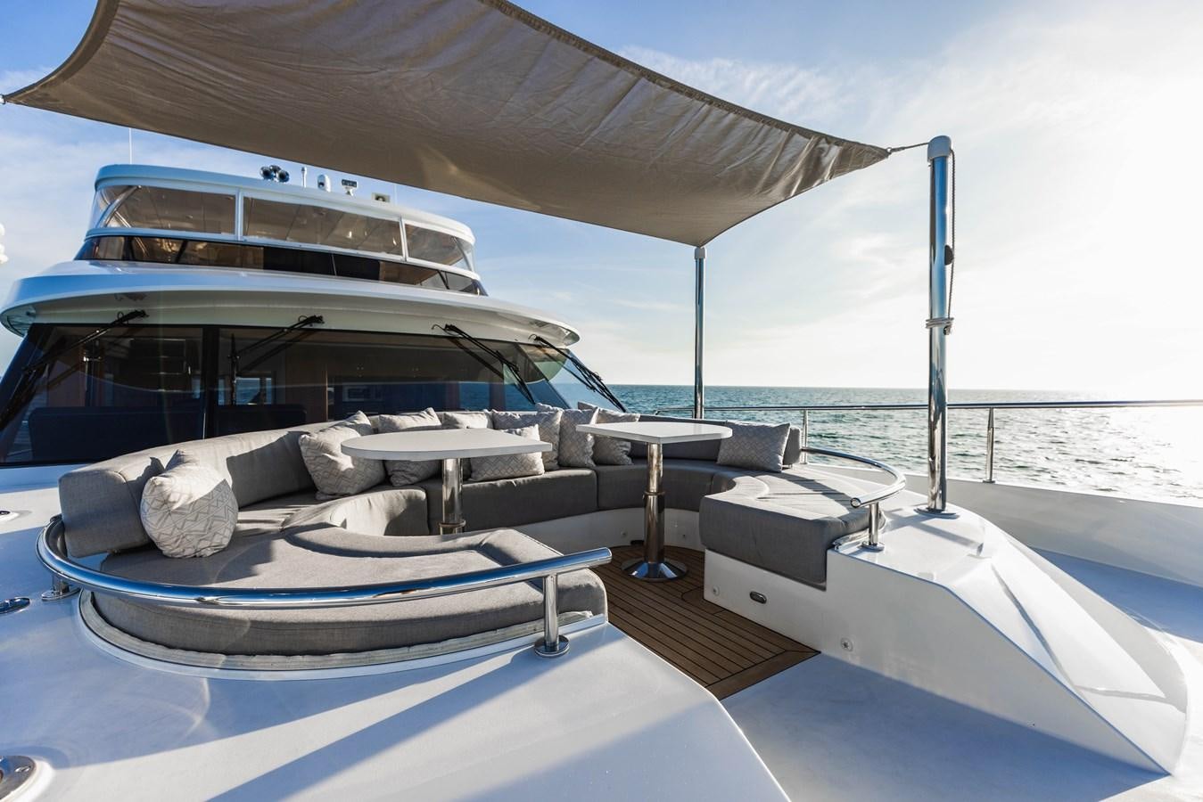 a boat on the water aboard SEE WORTHY Yacht for Sale