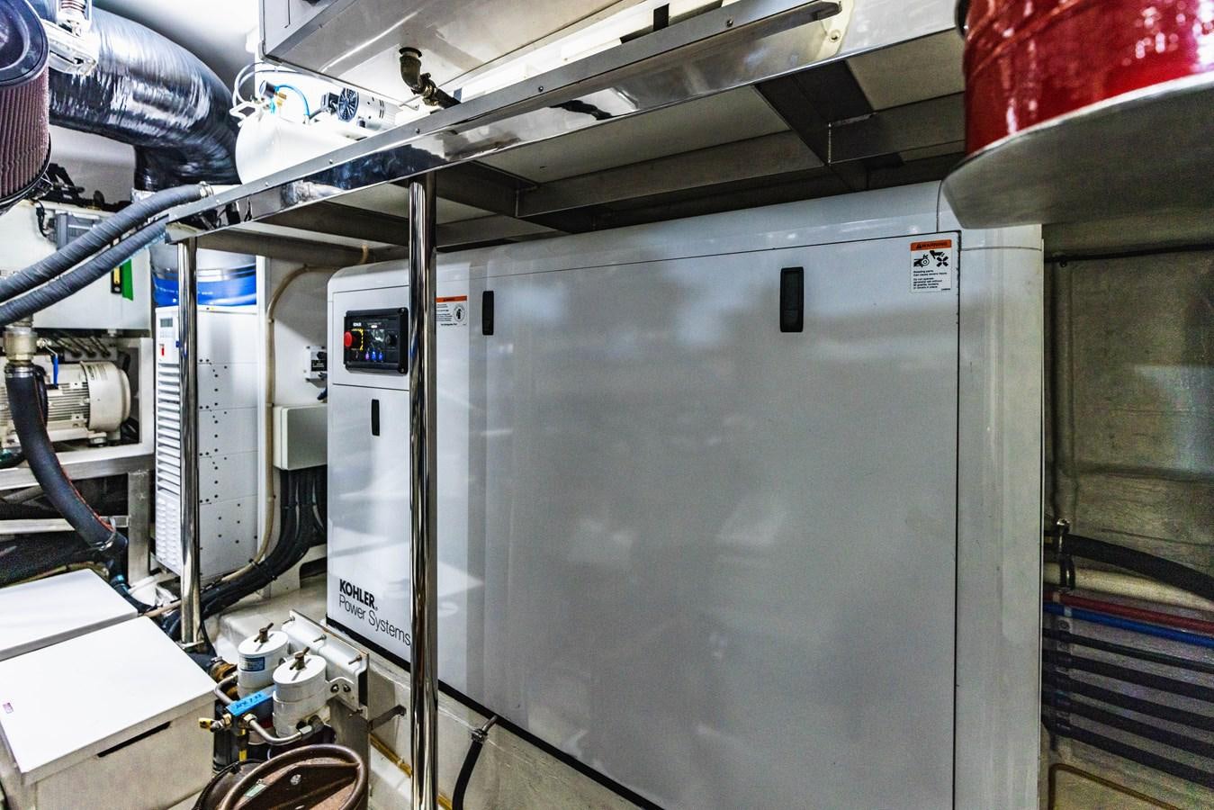 a machine with a screen aboard SEE WORTHY Yacht for Sale