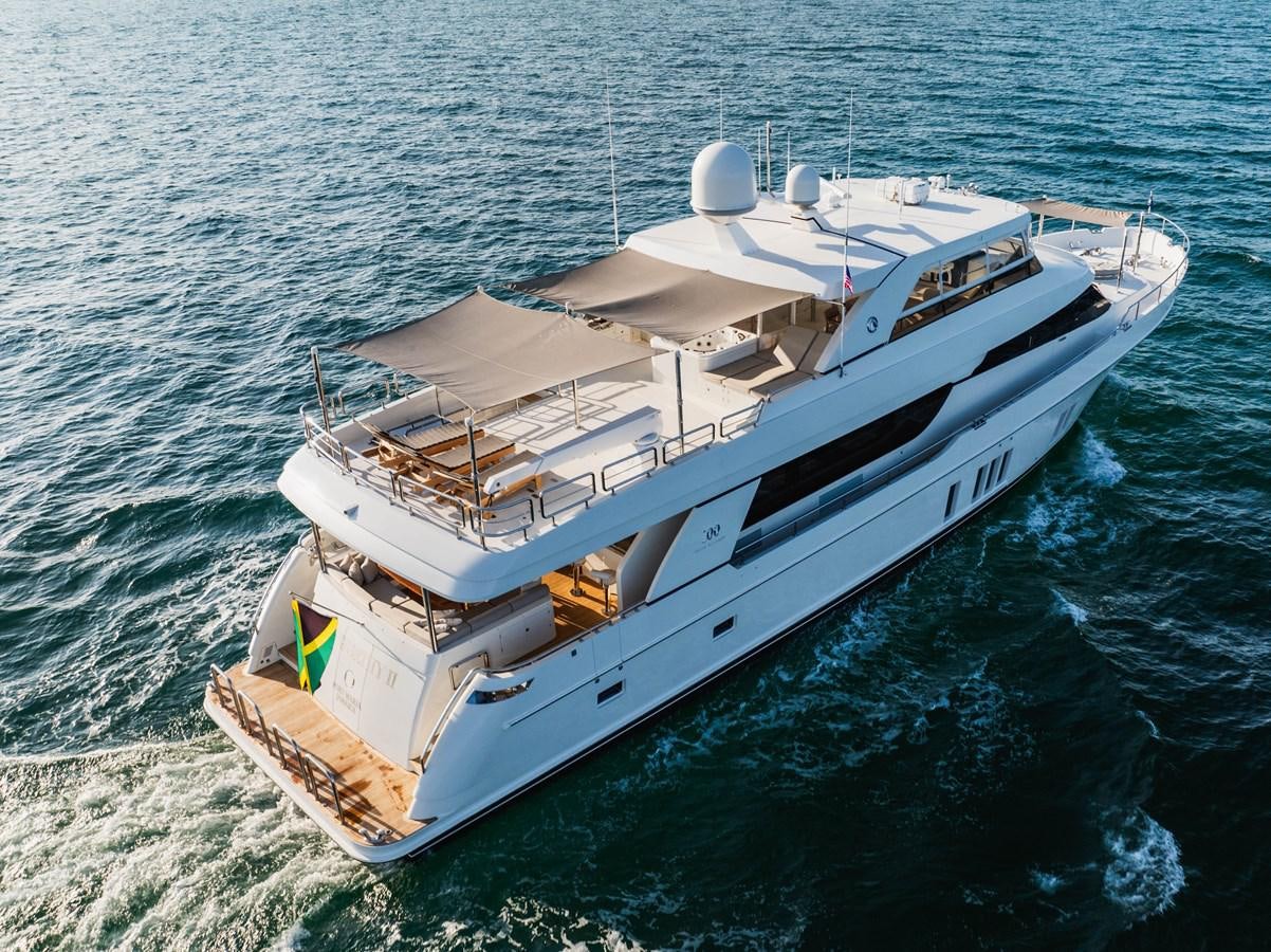 a boat on the water aboard SEE WORTHY Yacht for Sale