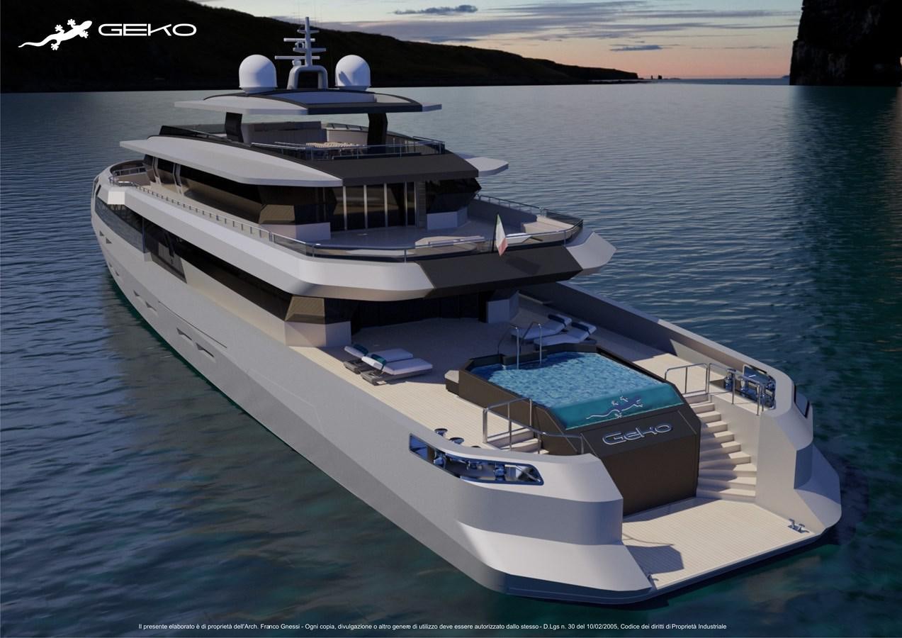 a boat on the water aboard GEKO Yacht for Sale