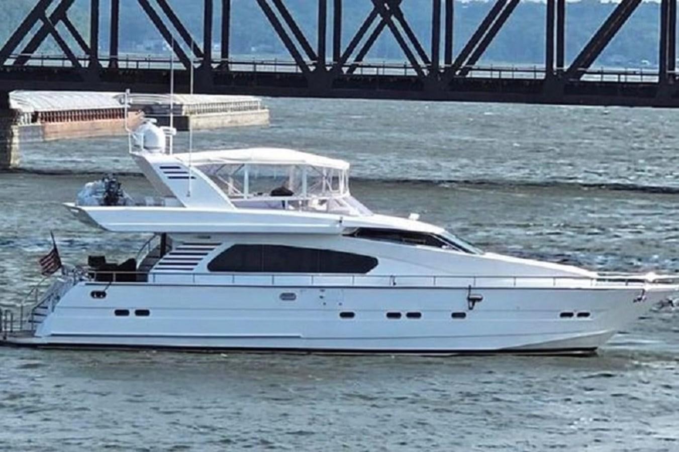 a white yacht in the water aboard CLASSIFIED Yacht for Sale