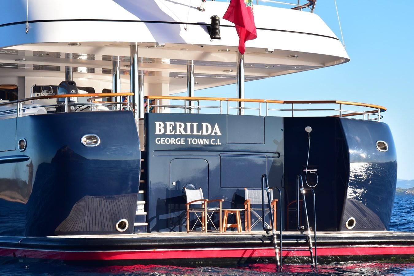 a boat on the water aboard BERILDA Yacht for Sale