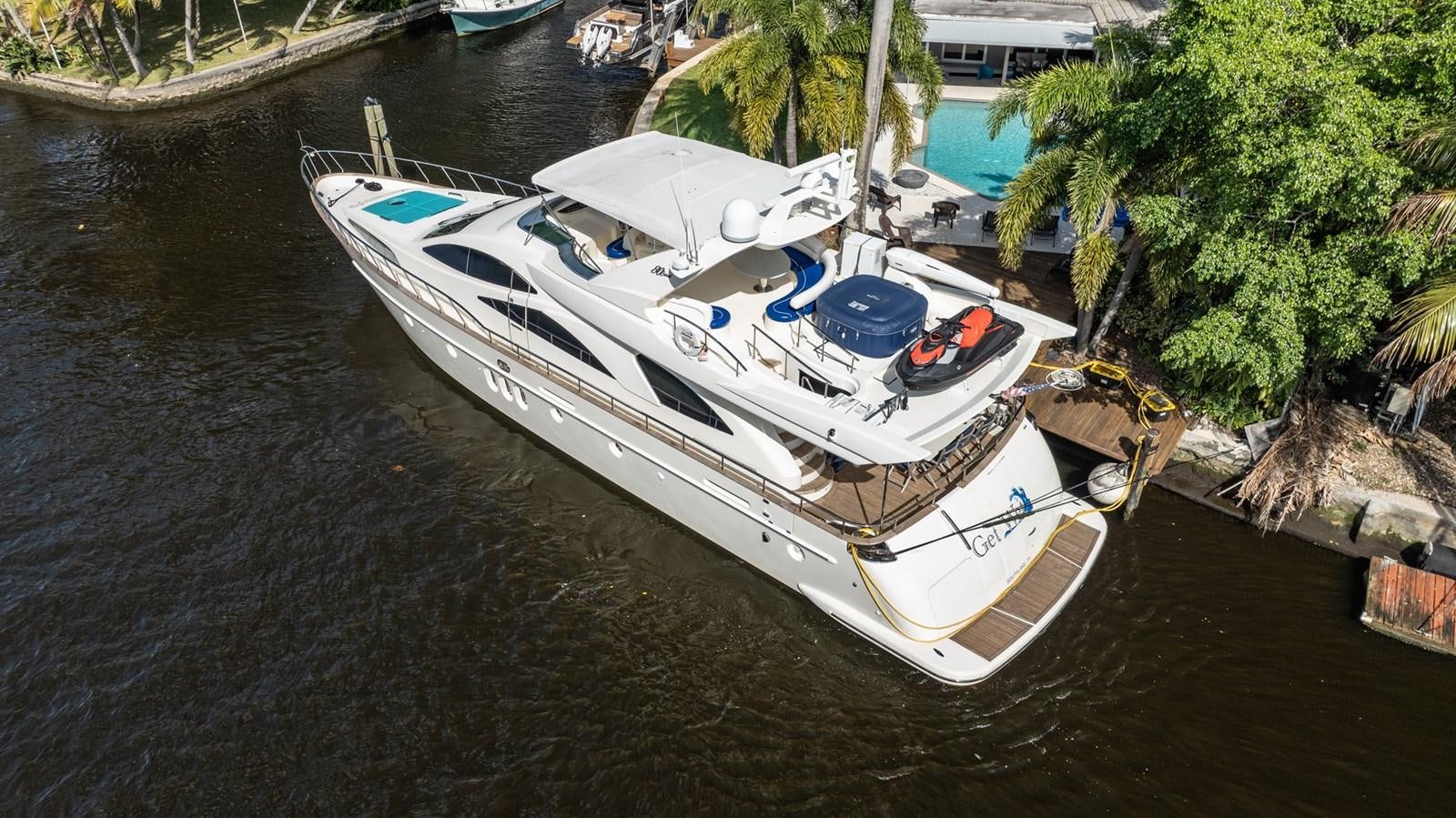 a boat on the water aboard GET WET Yacht for Sale