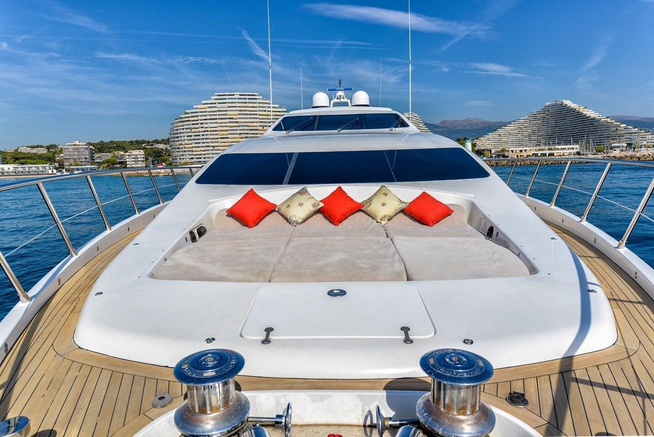 a boat on the water aboard PHANTOM Yacht for Sale