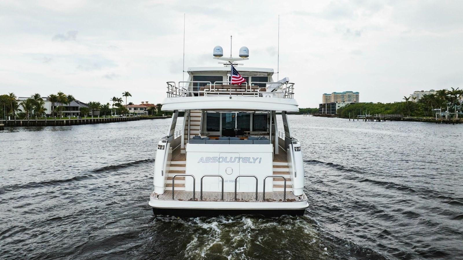a boat on the water aboard NEW ARRIVAL Yacht for Sale
