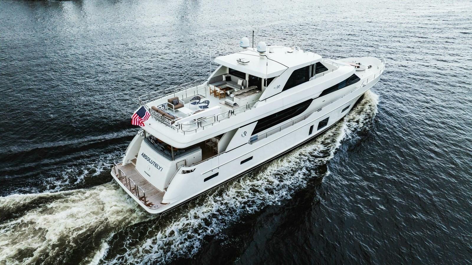 a boat on the water aboard NEW ARRIVAL Yacht for Sale