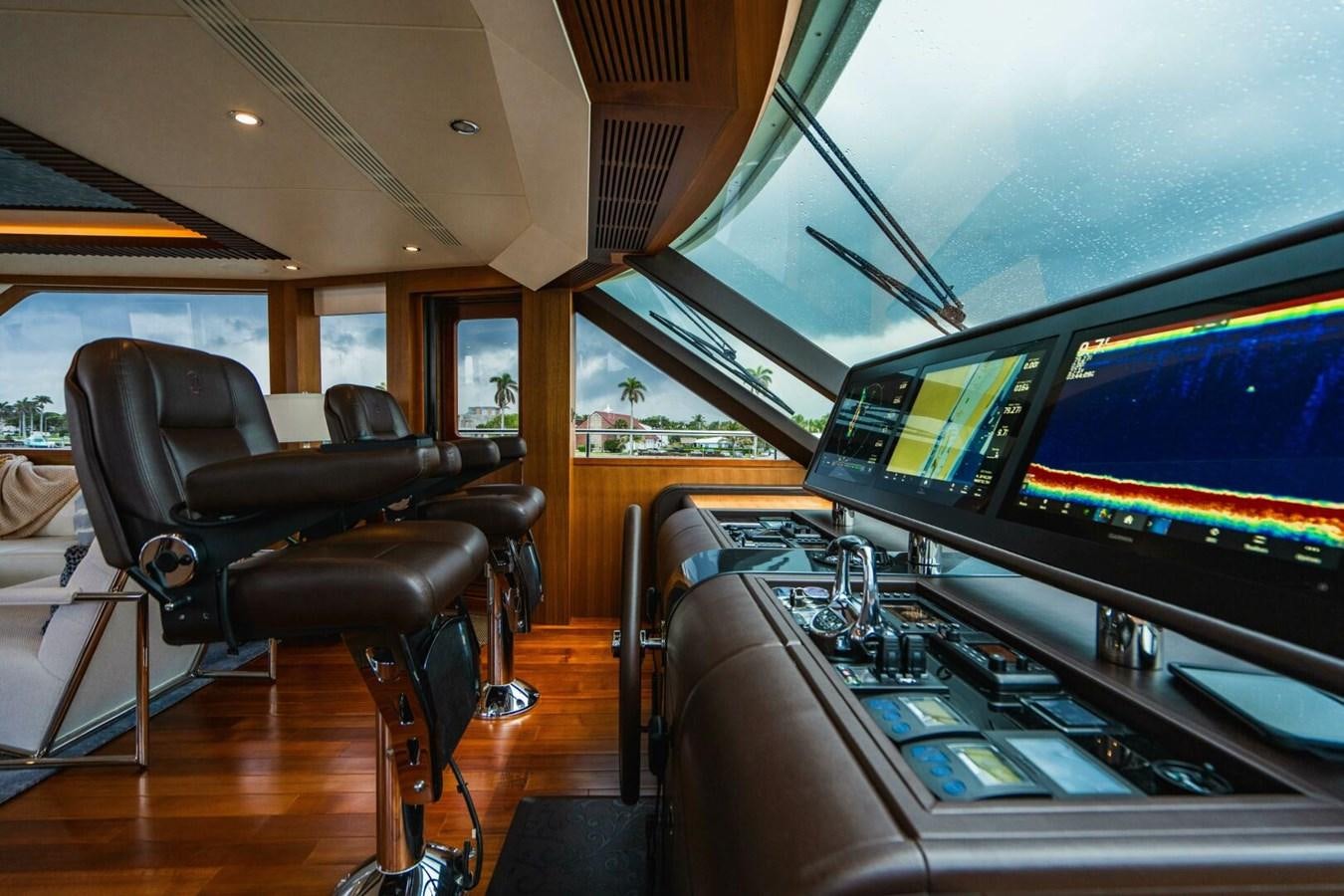inside of a bus aboard NEW ARRIVAL Yacht for Sale