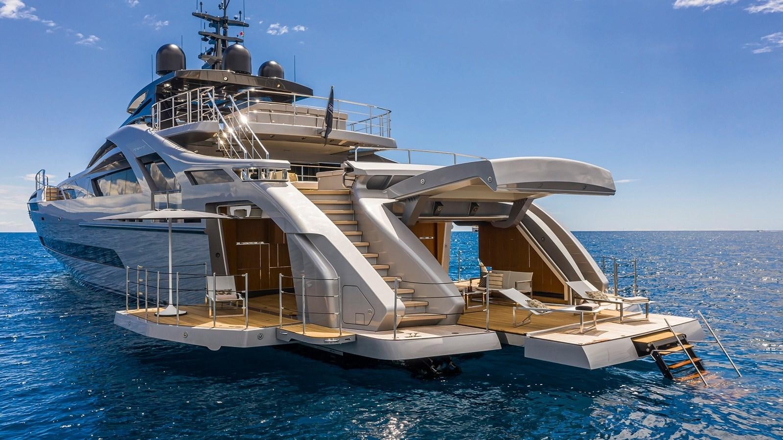 a boat on the water aboard CHORUSLINE Yacht for Sale