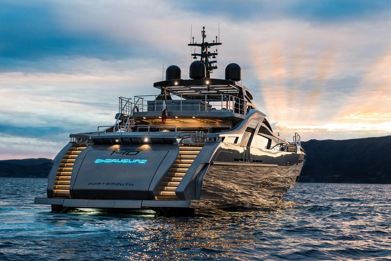 a ship in the water aboard CHORUSLINE Yacht for Sale