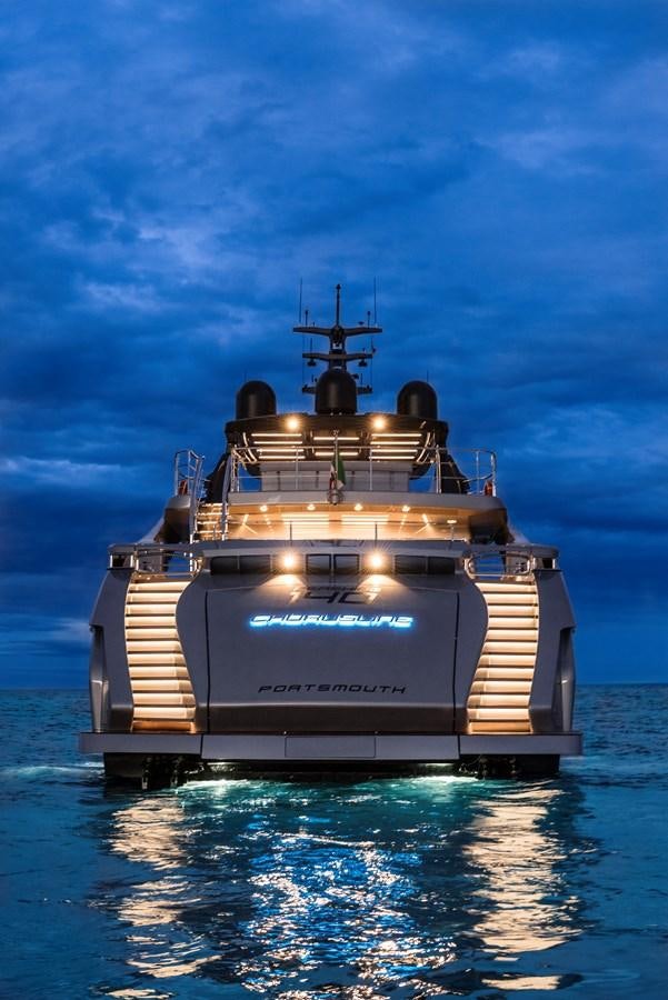 a ship in the water aboard CHORUSLINE Yacht for Sale