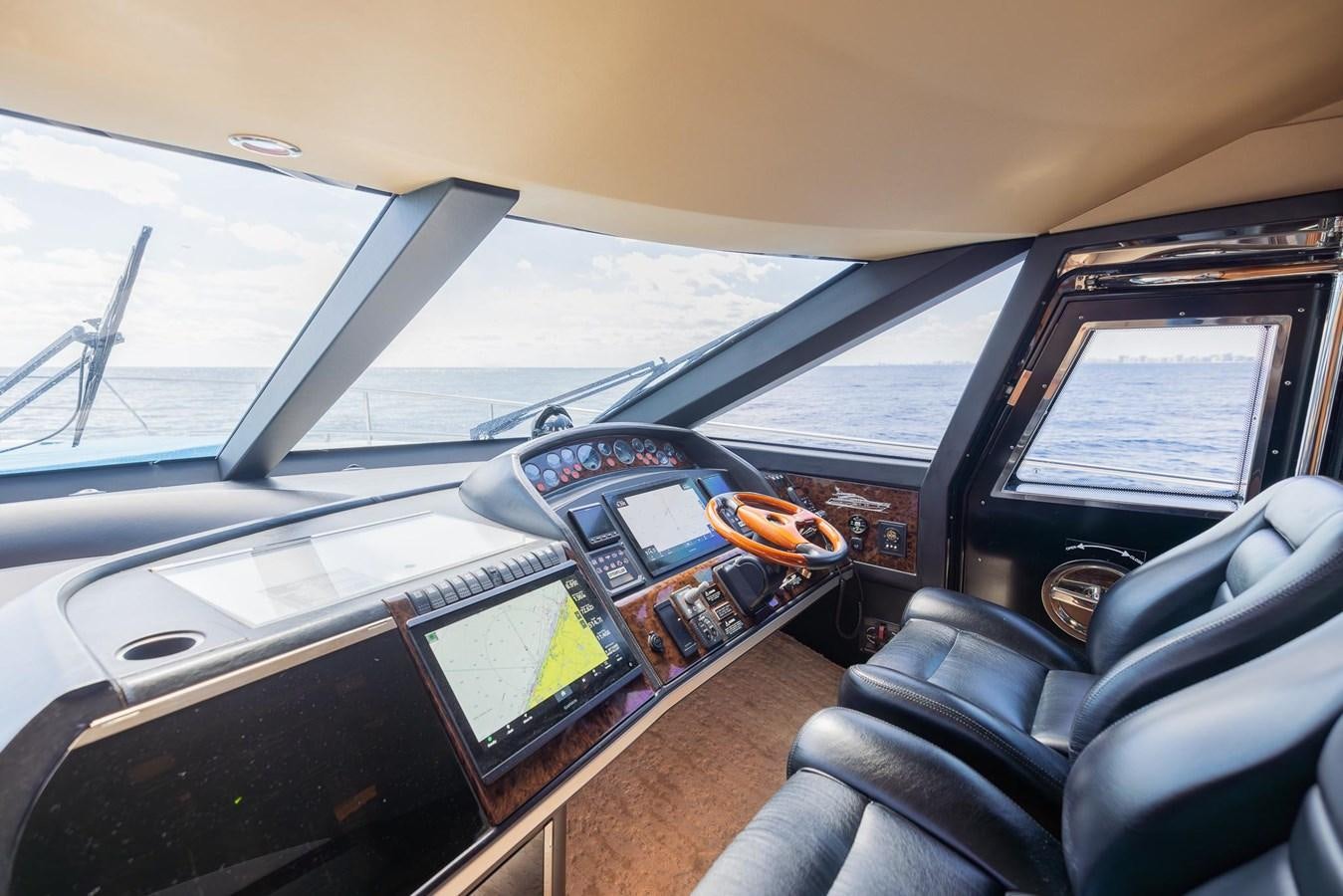 inside of a car aboard COOL BREEZE Yacht for Sale