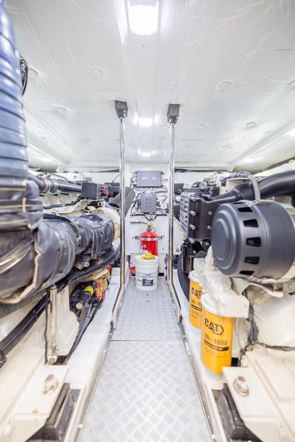 a room with machinery aboard COOL BREEZE Yacht for Sale