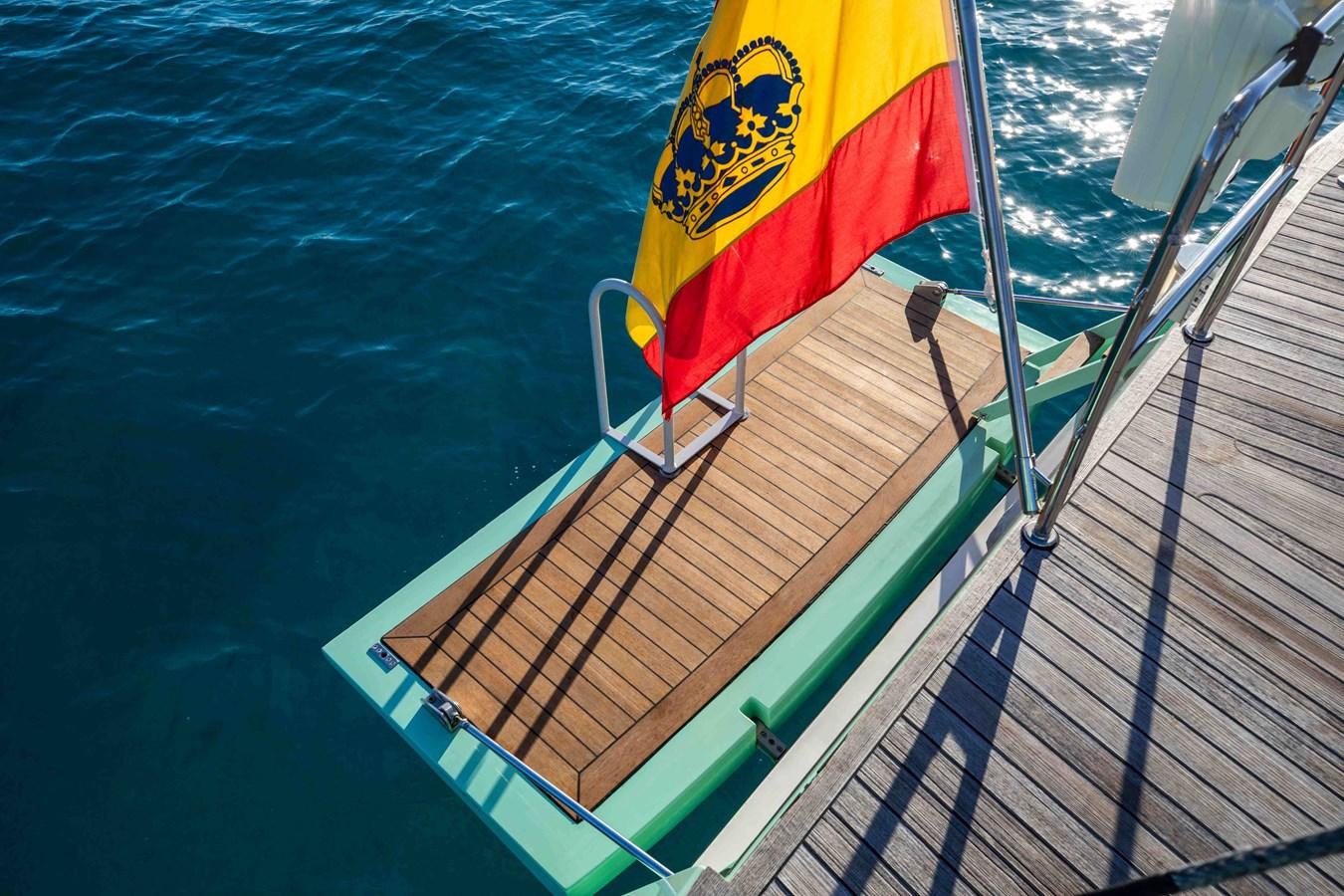 a boat on the water aboard PEREGRIN Yacht for Sale