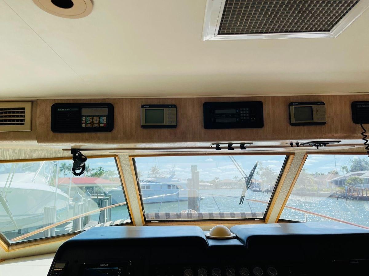 a view of a city from a vehicle aboard MARTINI MARTINI Yacht for Sale