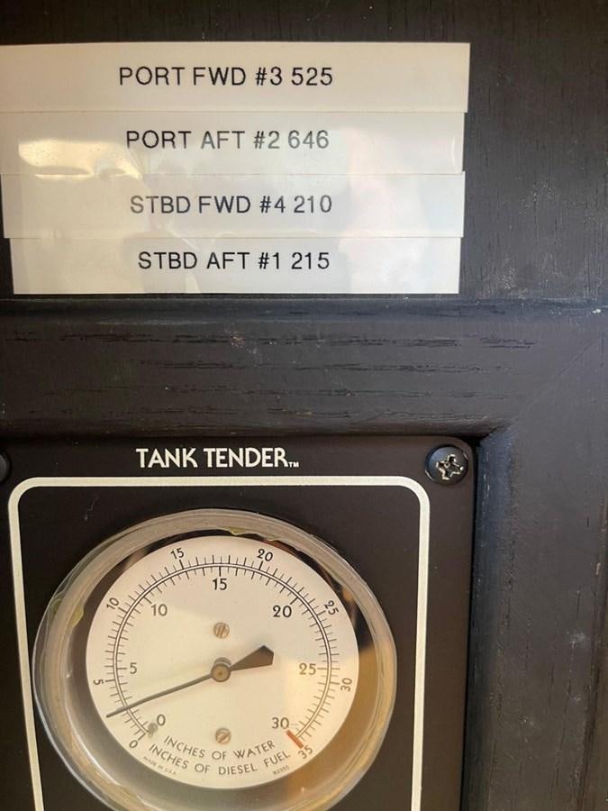 a clock on a wall aboard MARTINI MARTINI Yacht for Sale