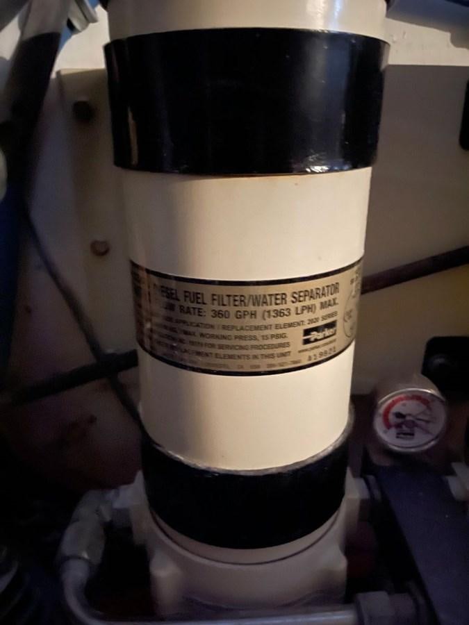 a white and black container aboard MARTINI MARTINI Yacht for Sale