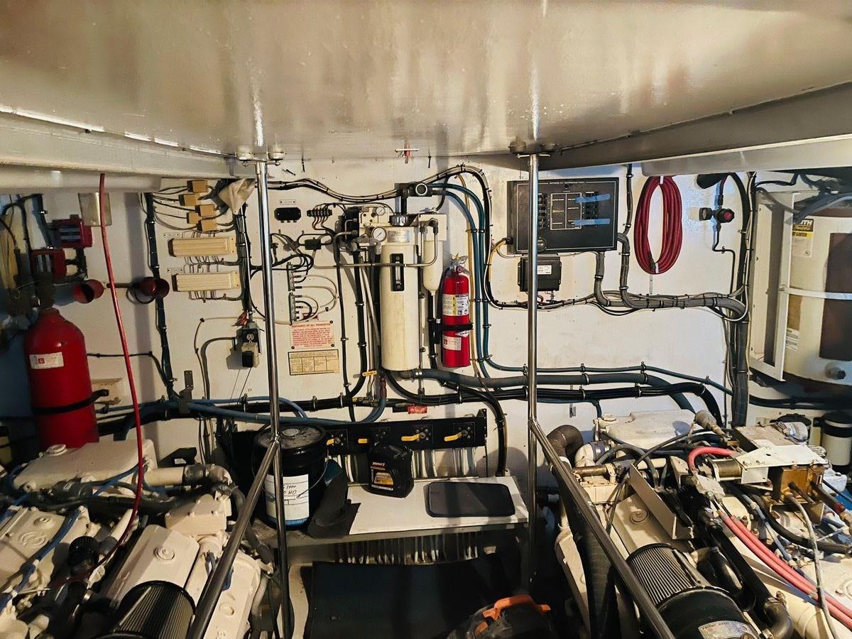 a room full of equipment aboard MARTINI MARTINI Yacht for Sale