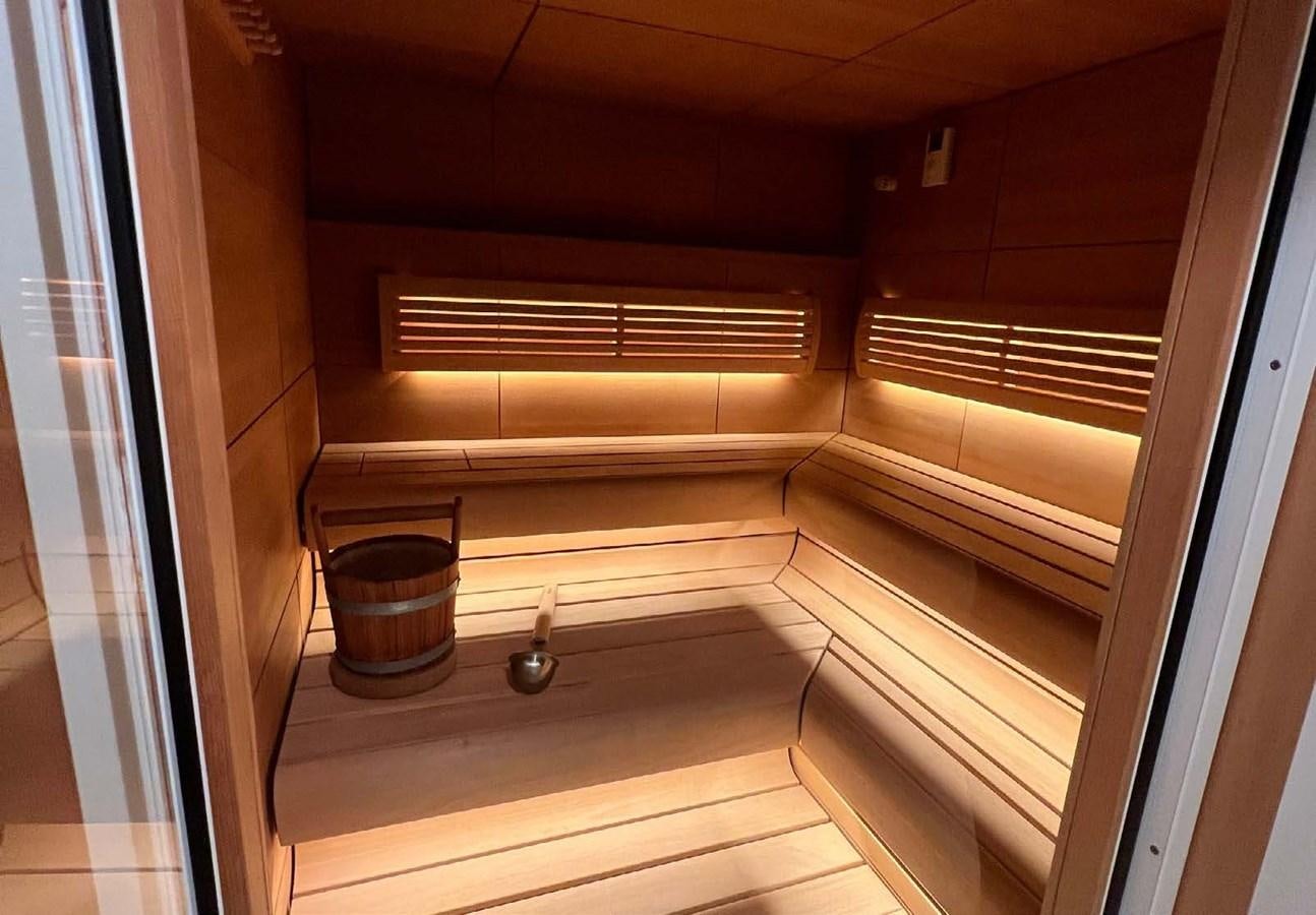 a bucket on a shelf aboard POLAR STAR Yacht for Sale