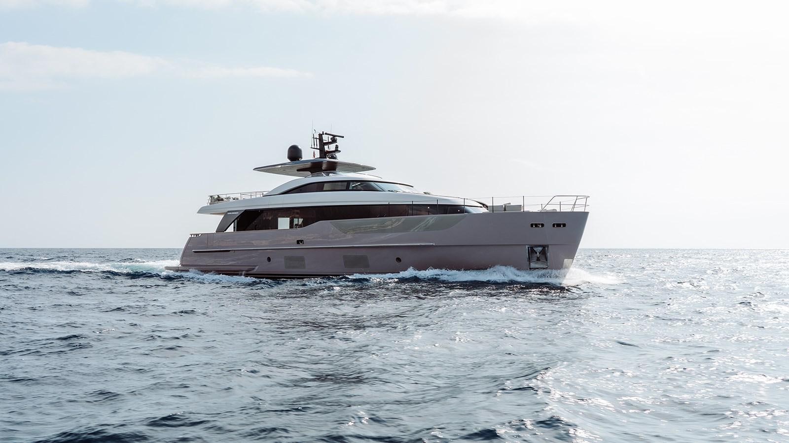 a boat in the water aboard SAL Yacht for Sale