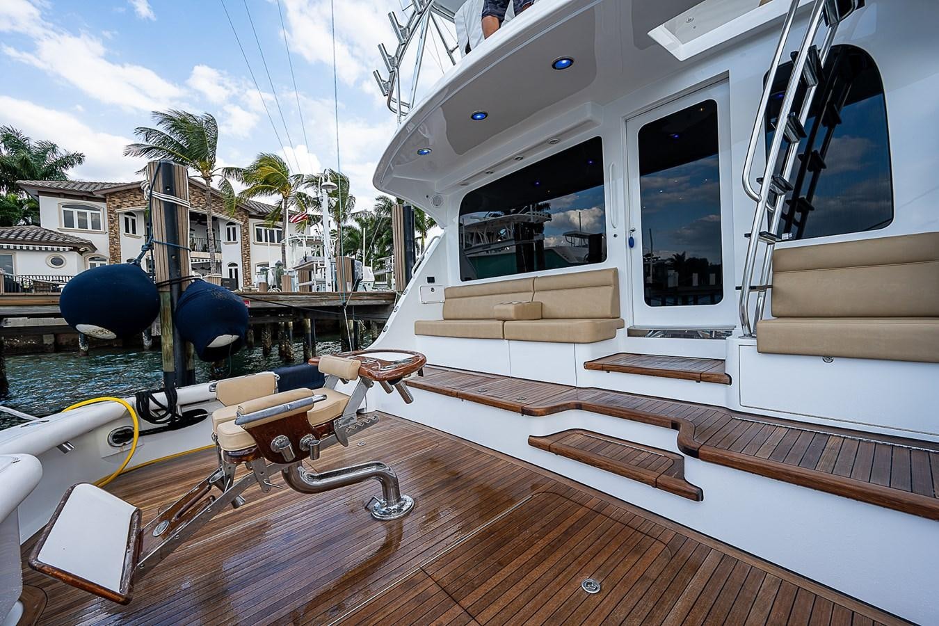 a boat on the water aboard INSTIGATOR Yacht for Sale