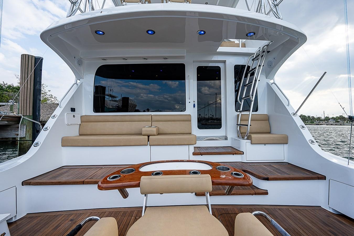 inside of a boat aboard INSTIGATOR Yacht for Sale