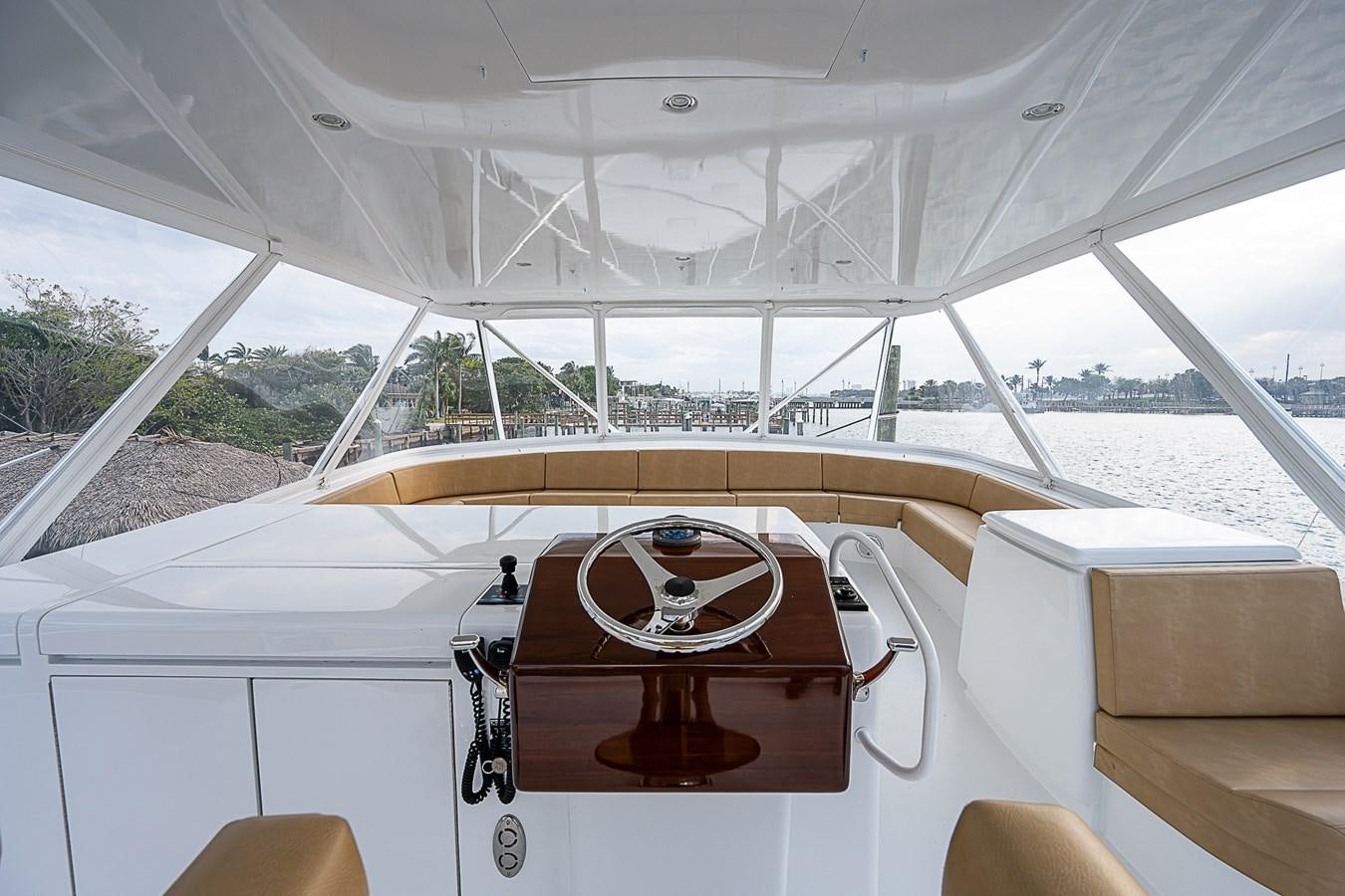 inside of a boat aboard INSTIGATOR Yacht for Sale