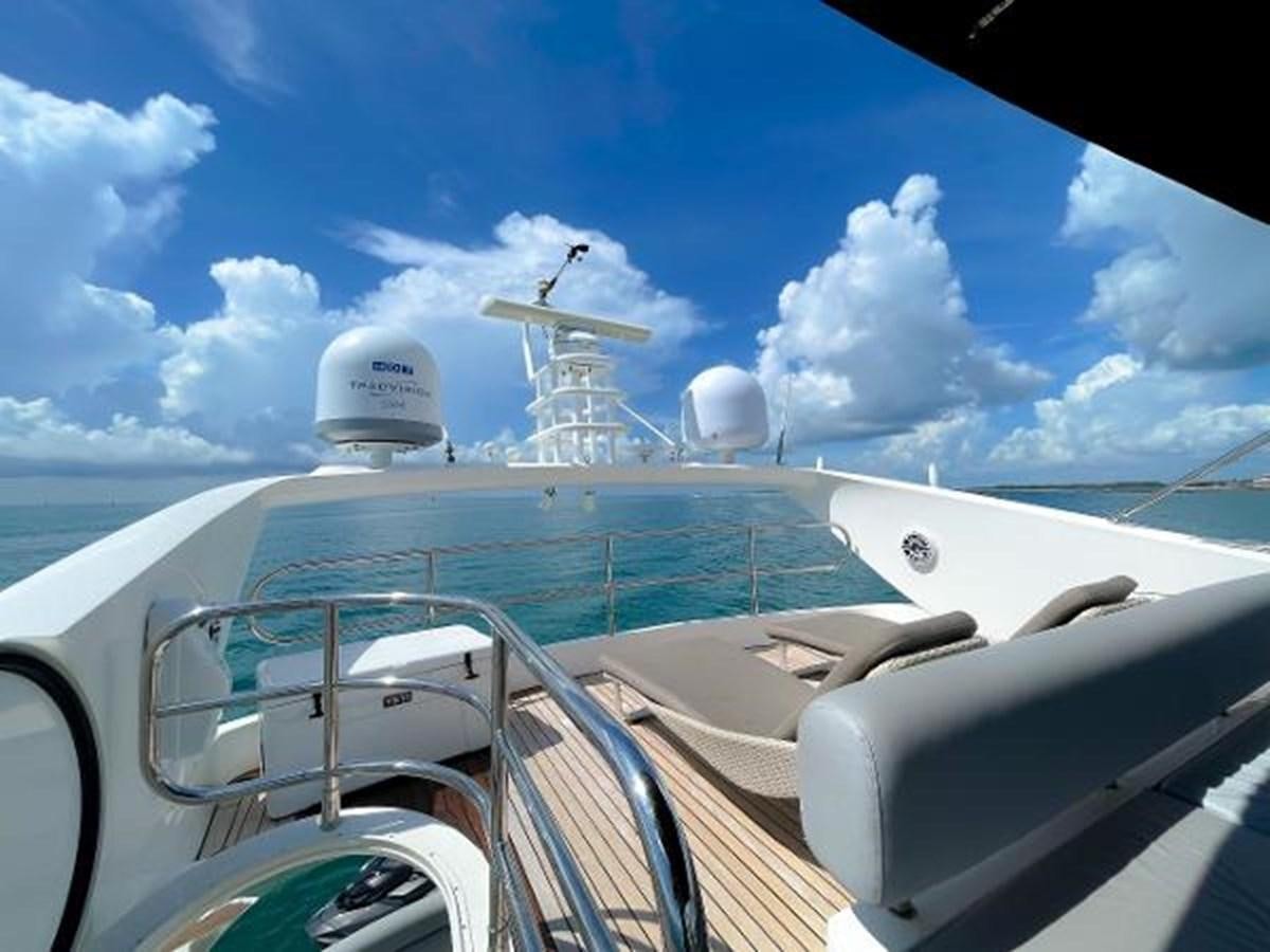 the cockpit of a plane aboard TWINS Yacht for Sale