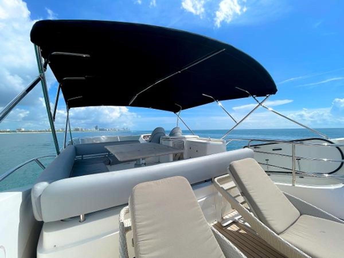 the front of a boat aboard TWINS Yacht for Sale