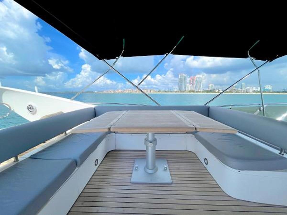 a deck on a boat aboard TWINS Yacht for Sale