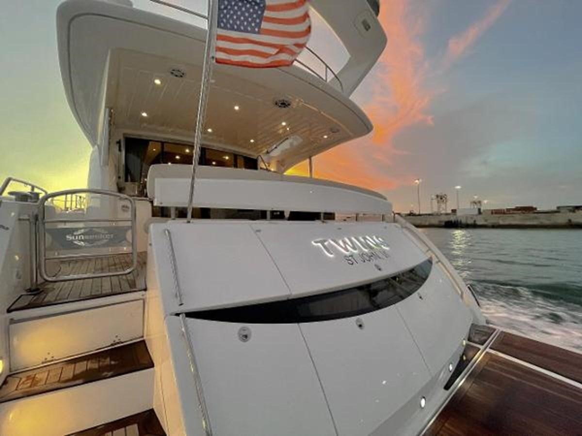 a boat on the water aboard TWINS Yacht for Sale
