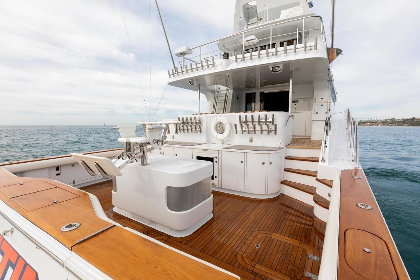 a boat on the water aboard PRIME TIME Yacht for Sale